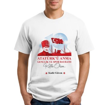 Atatürk 19 Mayıs Gençlik Ve Spor Bayramı Erkek Tişört