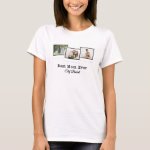 Kişiye Özel 3 Fotoğraflı En İyi Anne Beyaz Tişört