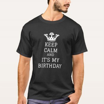 Kişiye Özel Doğum Günü Hediyesi Unisex Siyah Tişört